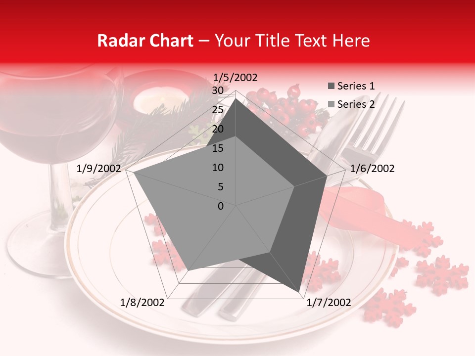 Plate Party Dining PowerPoint Template