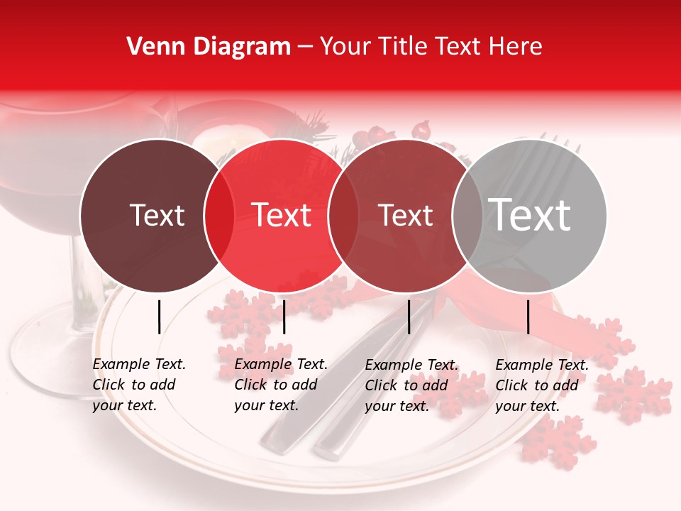 Plate Party Dining PowerPoint Template