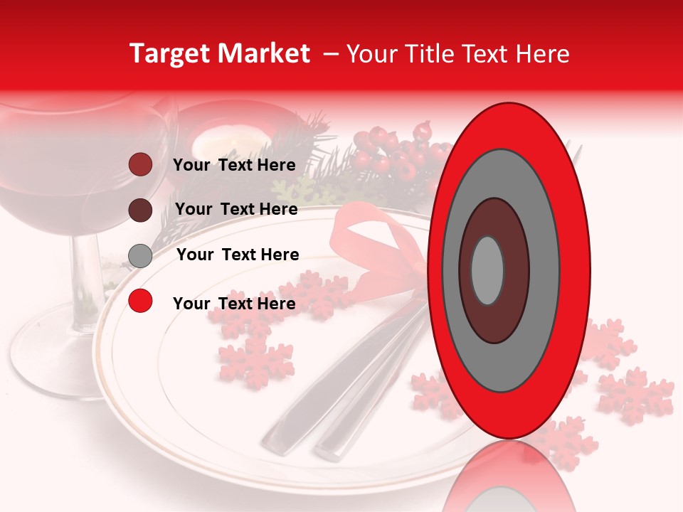 Plate Party Dining PowerPoint Template