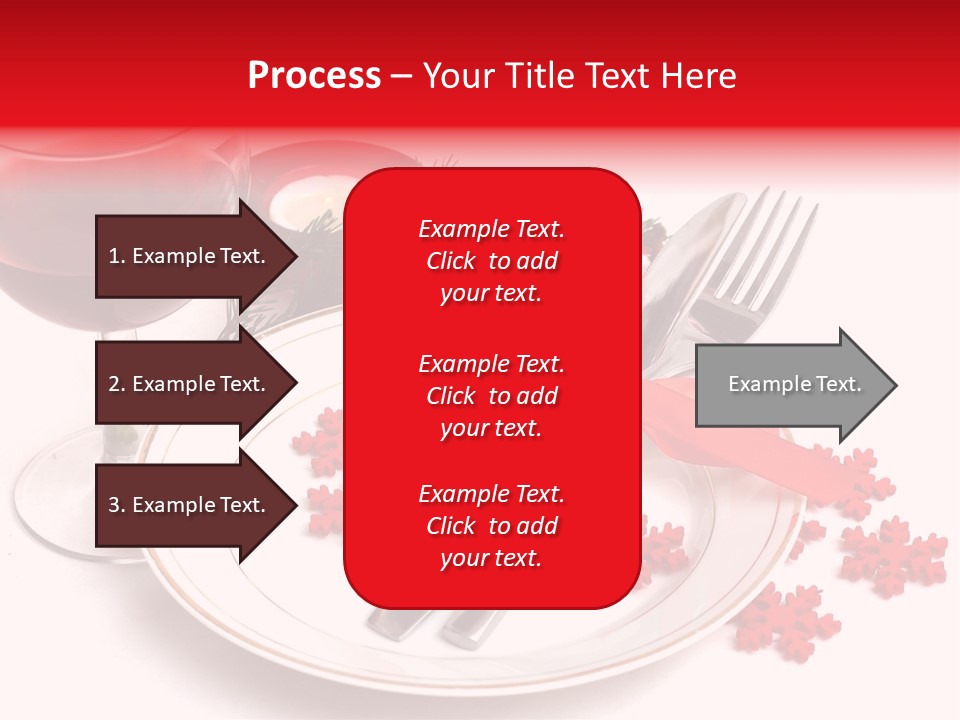 Plate Party Dining PowerPoint Template