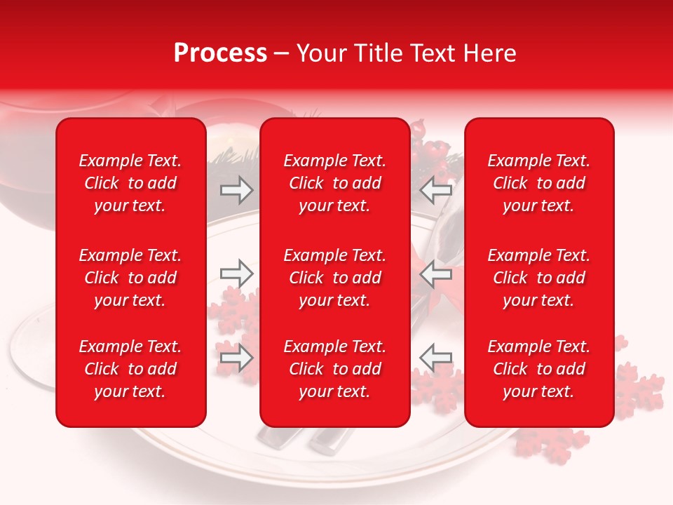 Plate Party Dining PowerPoint Template