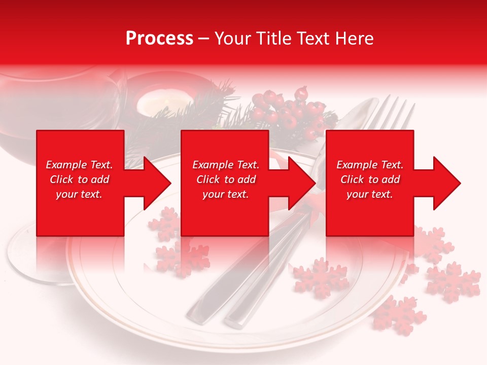 Plate Party Dining PowerPoint Template