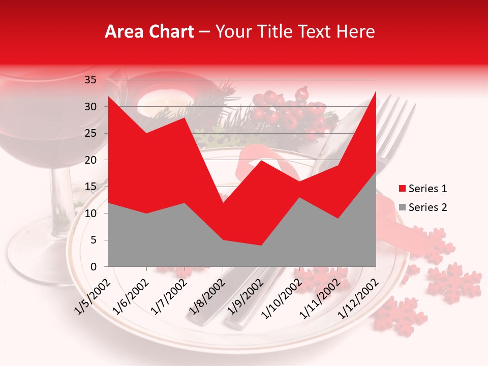 Plate Party Dining PowerPoint Template