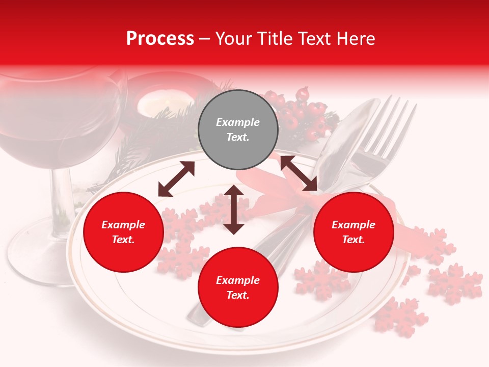 Plate Party Dining PowerPoint Template