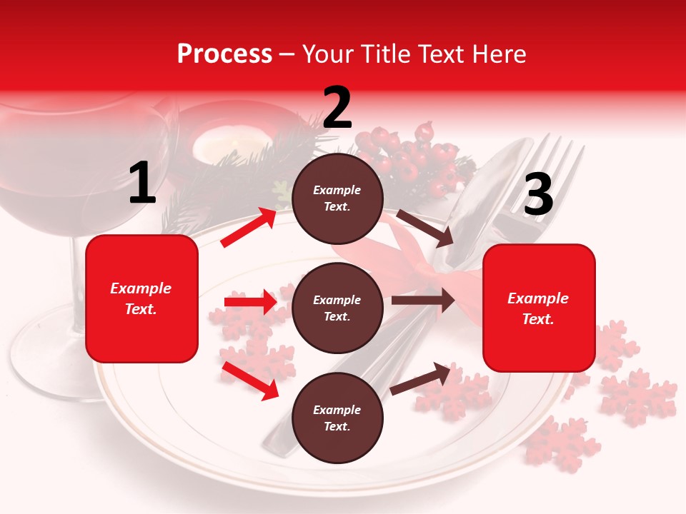 Plate Party Dining PowerPoint Template