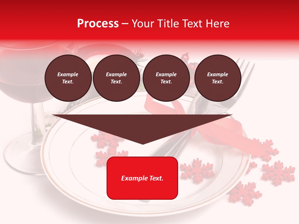 Plate Party Dining PowerPoint Template