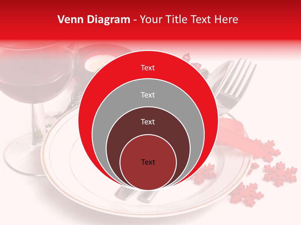 Plate Party Dining PowerPoint Template