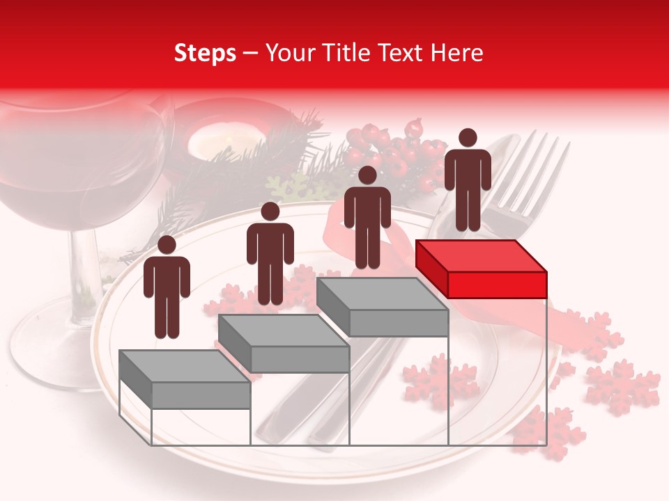 Plate Party Dining PowerPoint Template