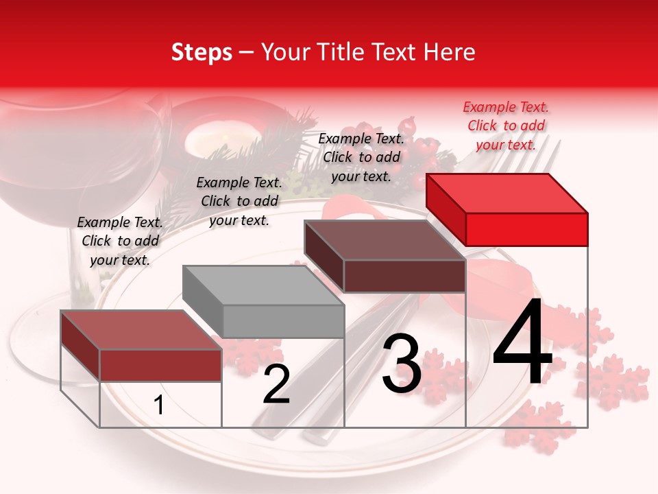 Plate Party Dining PowerPoint Template