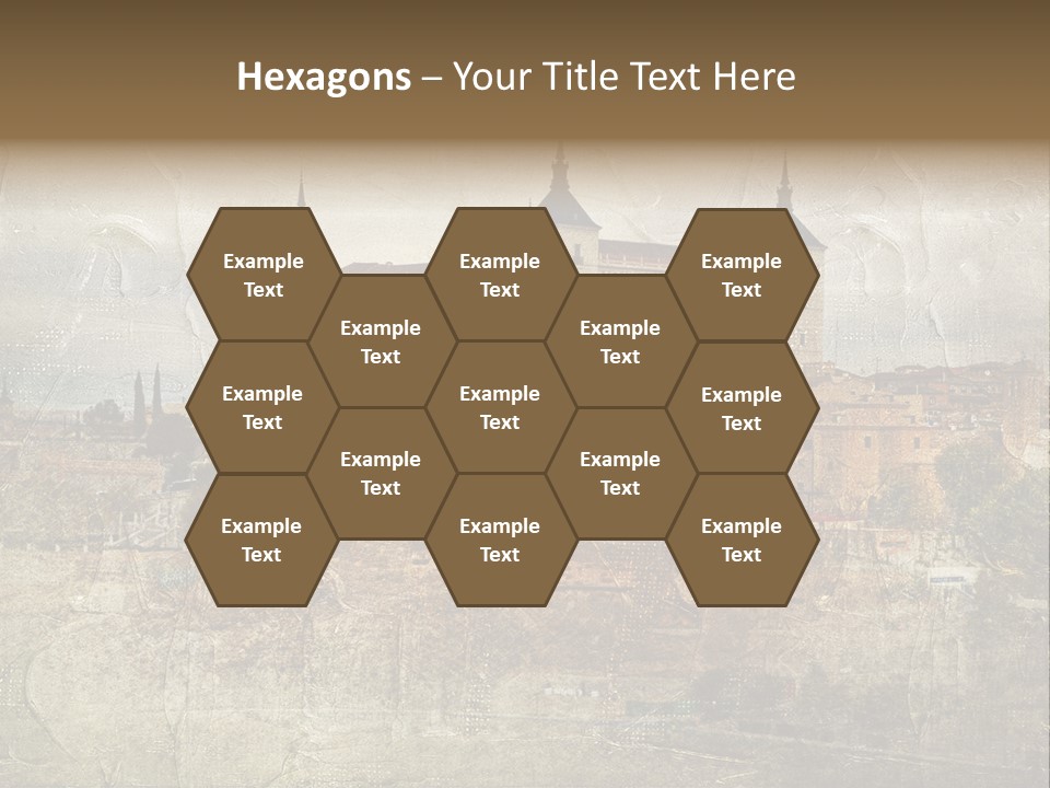 Architecture Medieval Alcazar PowerPoint Template