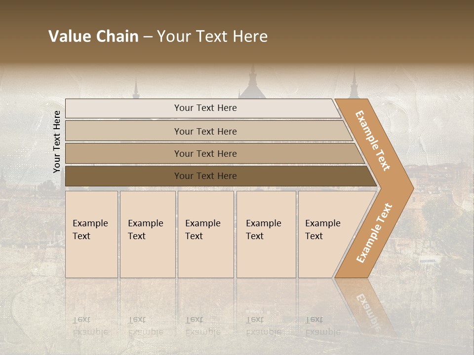 Architecture Medieval Alcazar PowerPoint Template