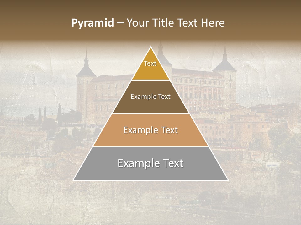 Architecture Medieval Alcazar PowerPoint Template