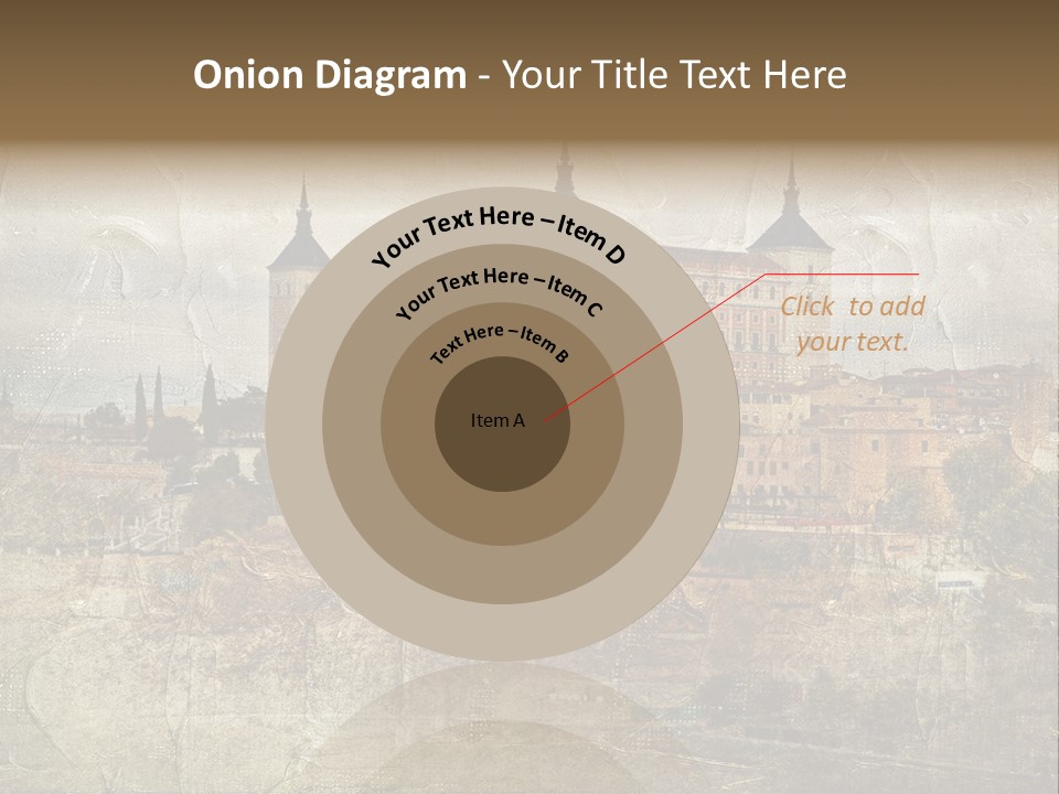 Architecture Medieval Alcazar PowerPoint Template