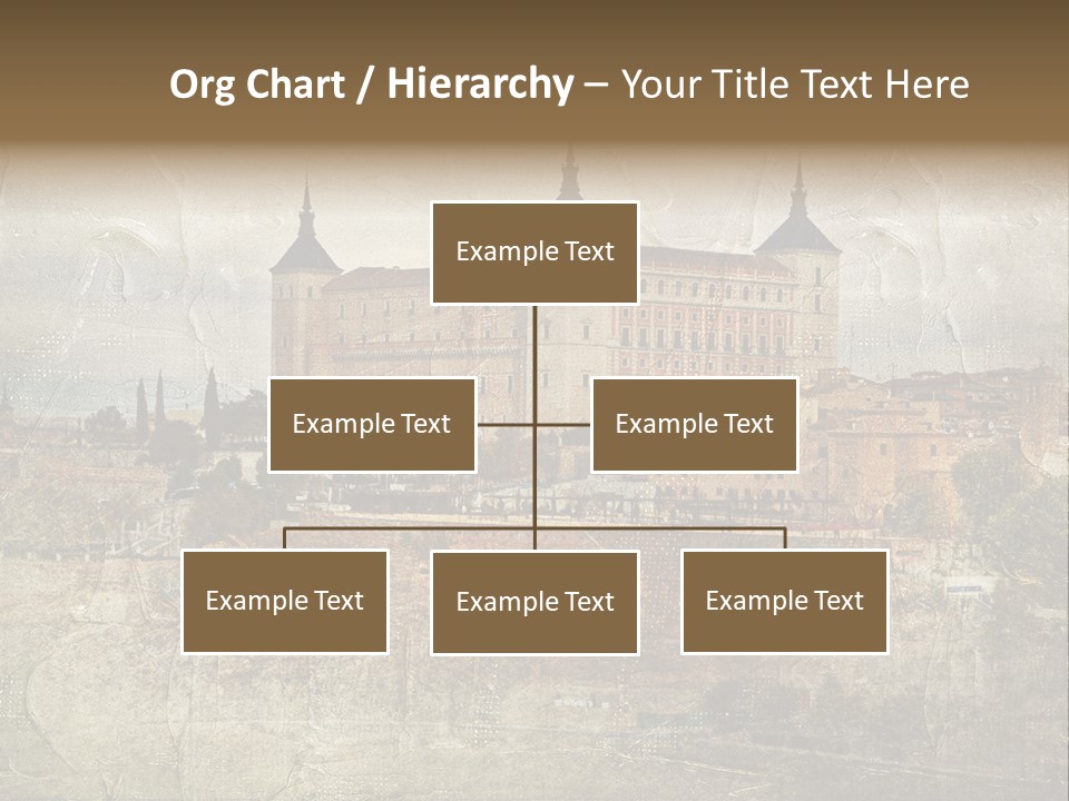 Architecture Medieval Alcazar PowerPoint Template