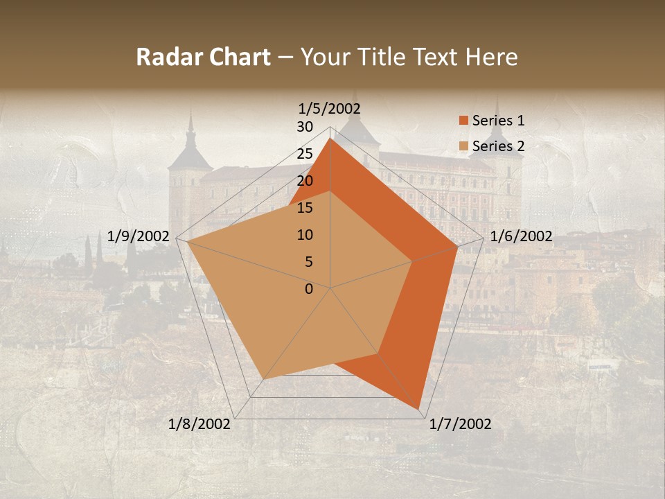 Architecture Medieval Alcazar PowerPoint Template