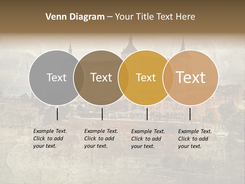 Architecture Medieval Alcazar PowerPoint Template