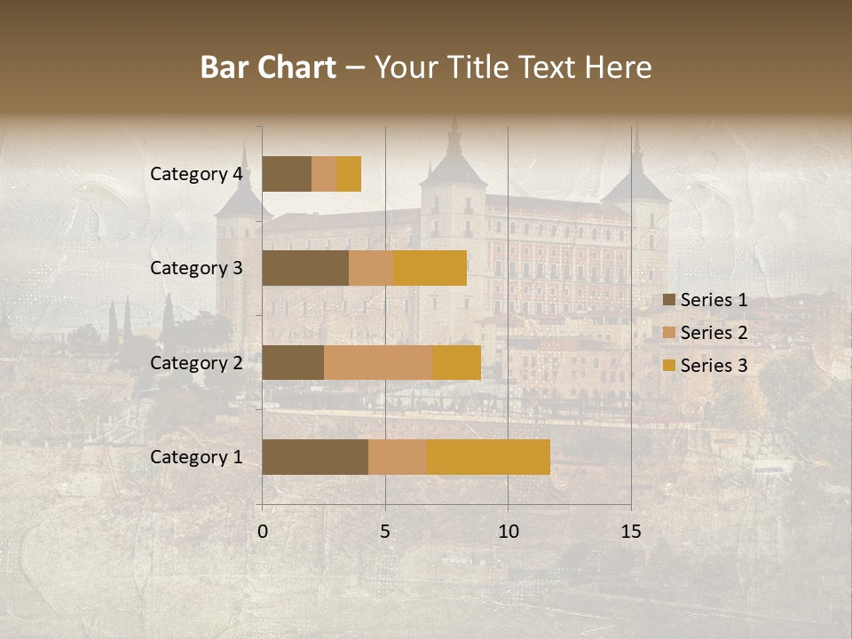 Architecture Medieval Alcazar PowerPoint Template