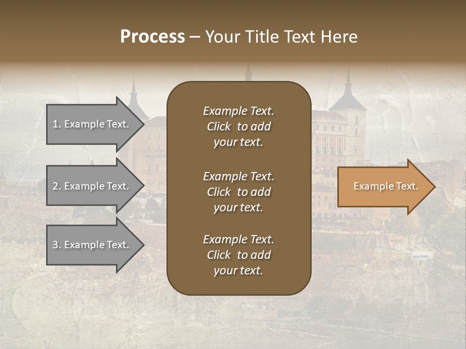 Architecture Medieval Alcazar PowerPoint Template