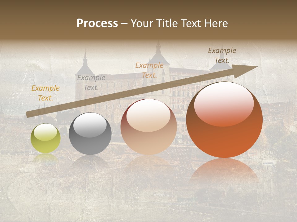 Architecture Medieval Alcazar PowerPoint Template