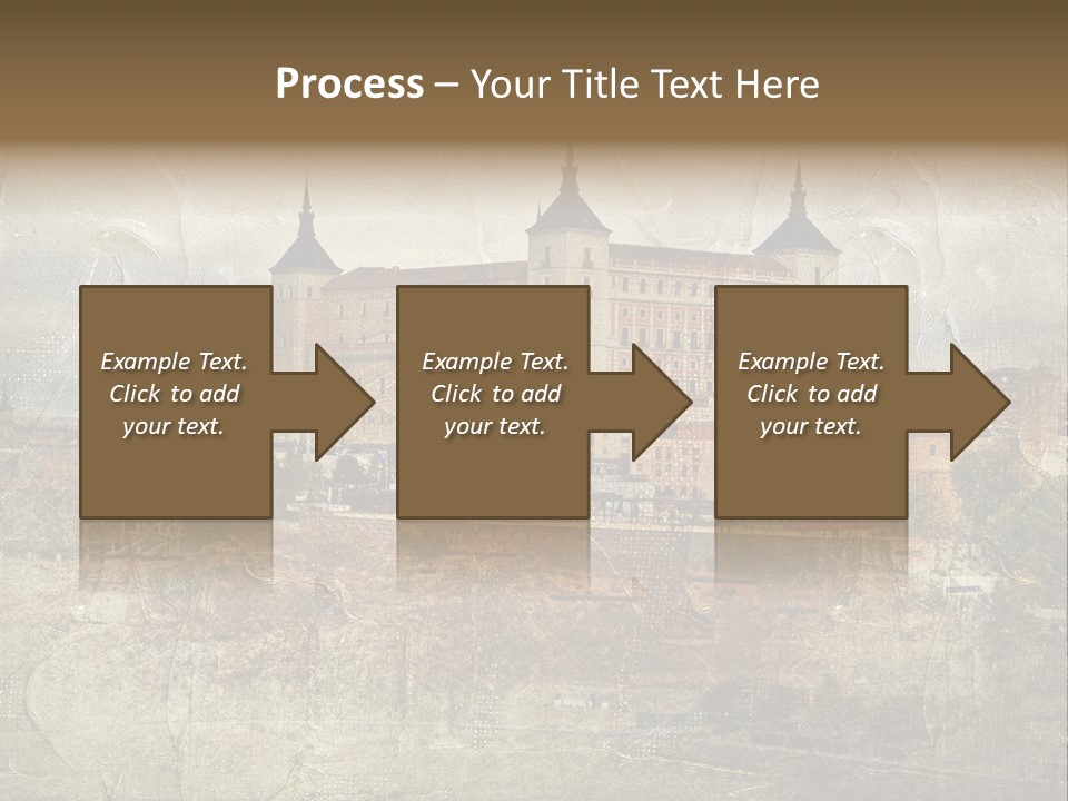 Architecture Medieval Alcazar PowerPoint Template
