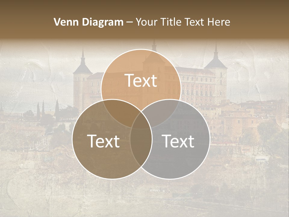 Architecture Medieval Alcazar PowerPoint Template