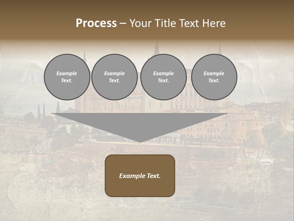 Architecture Medieval Alcazar PowerPoint Template