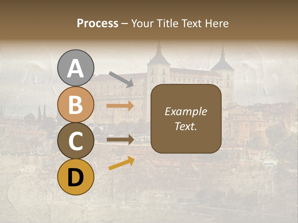 Architecture Medieval Alcazar PowerPoint Template