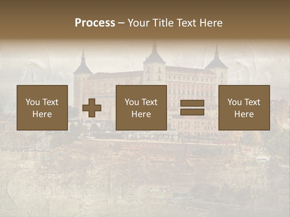 Architecture Medieval Alcazar PowerPoint Template
