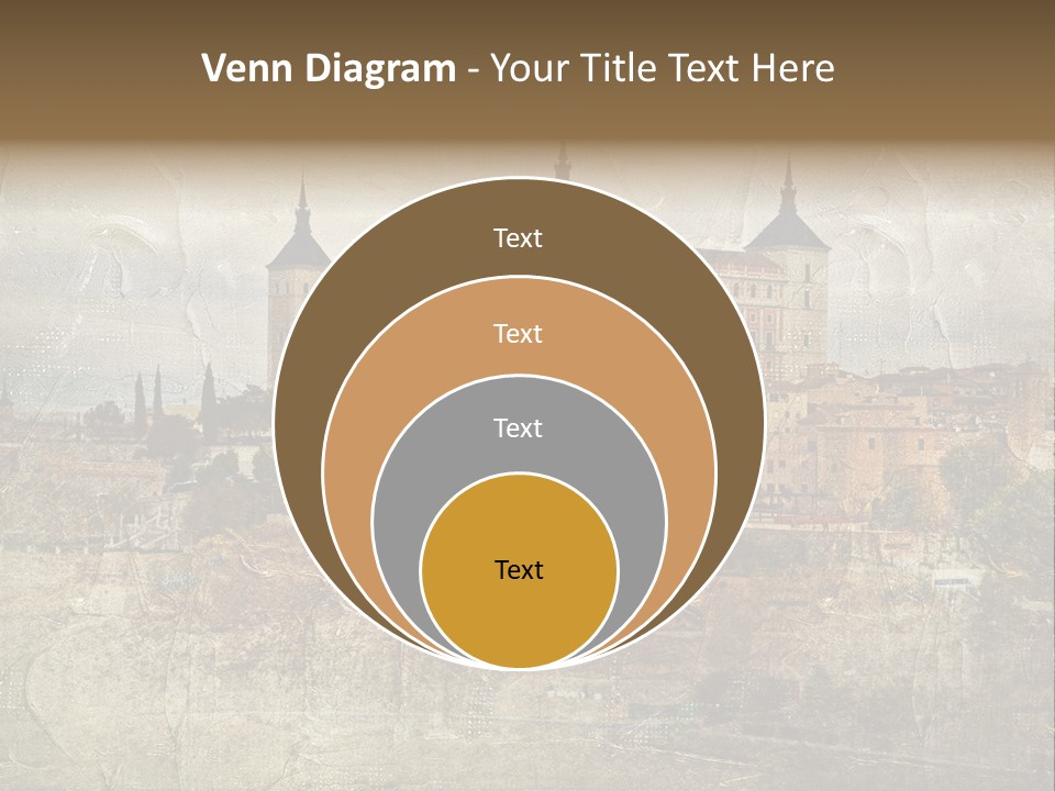 Architecture Medieval Alcazar PowerPoint Template