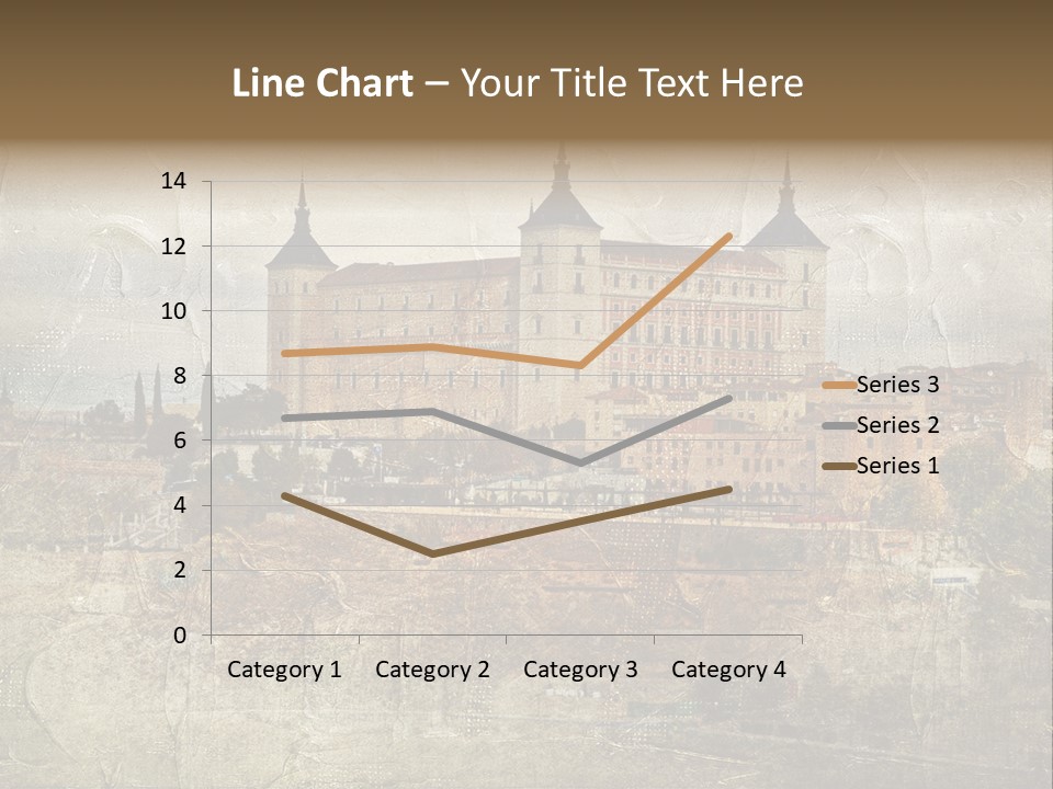 Architecture Medieval Alcazar PowerPoint Template