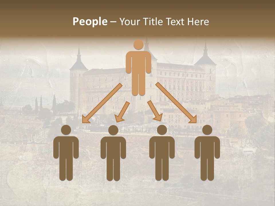 Architecture Medieval Alcazar PowerPoint Template