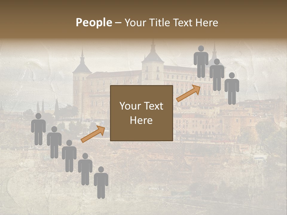 Architecture Medieval Alcazar PowerPoint Template