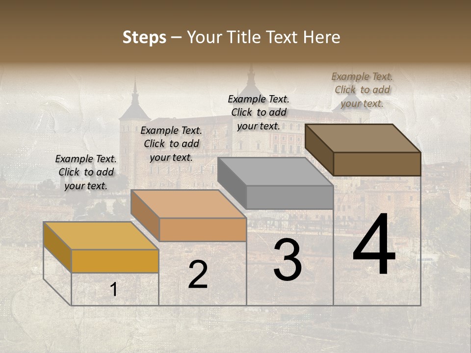 Architecture Medieval Alcazar PowerPoint Template