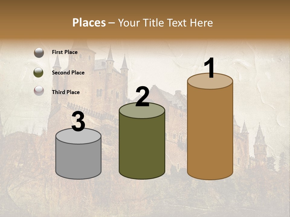 Majestic Palace Tower PowerPoint Template