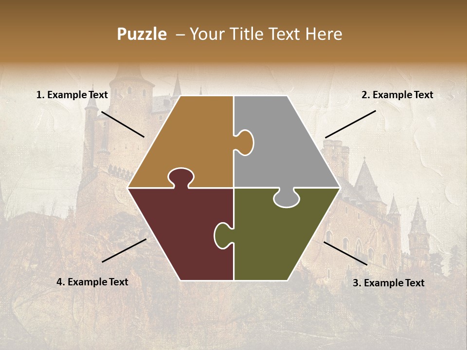 Majestic Palace Tower PowerPoint Template