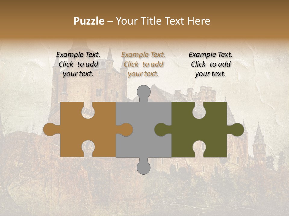 Majestic Palace Tower PowerPoint Template