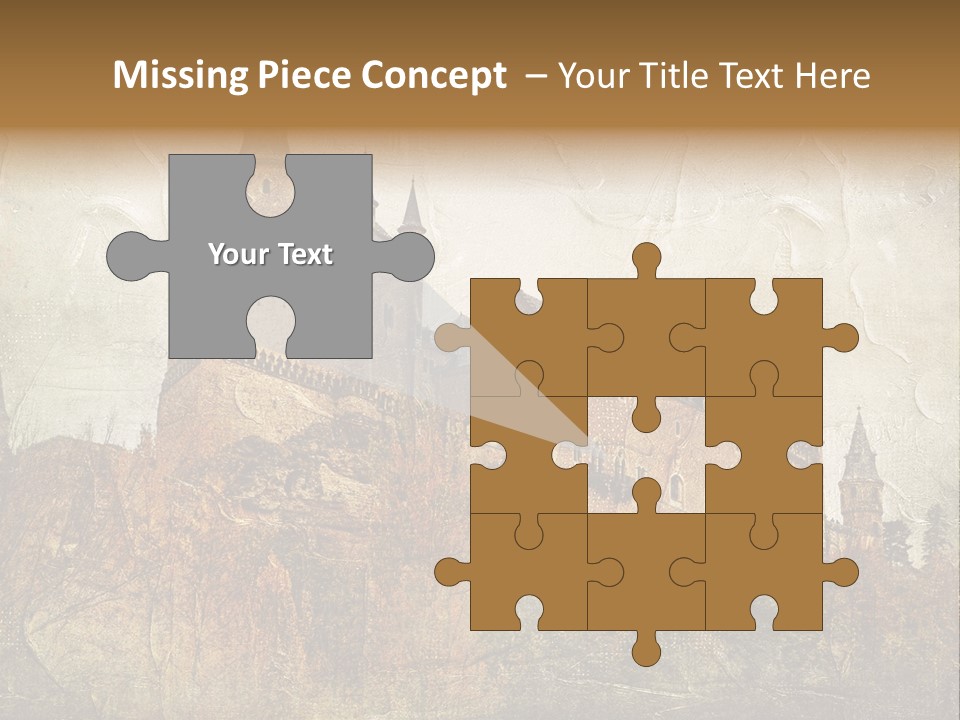 Majestic Palace Tower PowerPoint Template