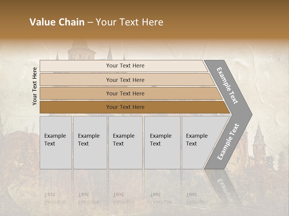 Majestic Palace Tower PowerPoint Template