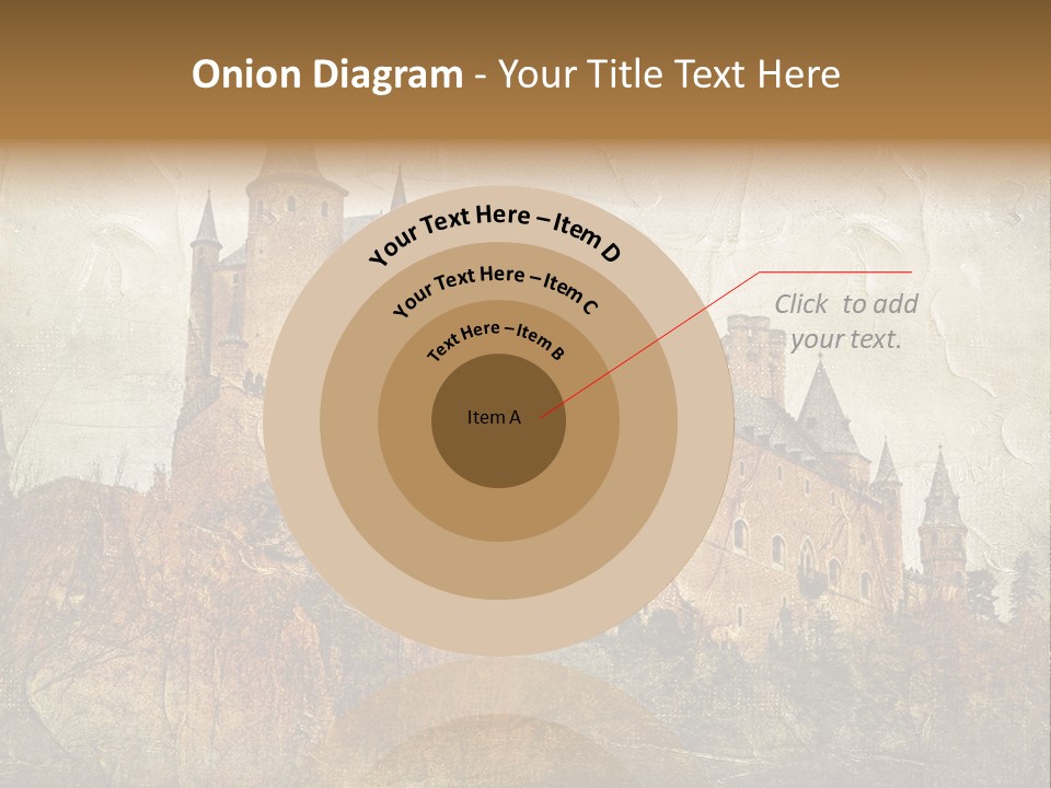 Majestic Palace Tower PowerPoint Template