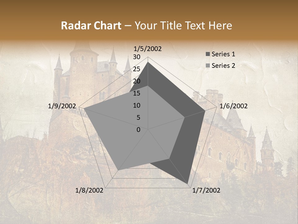 Majestic Palace Tower PowerPoint Template