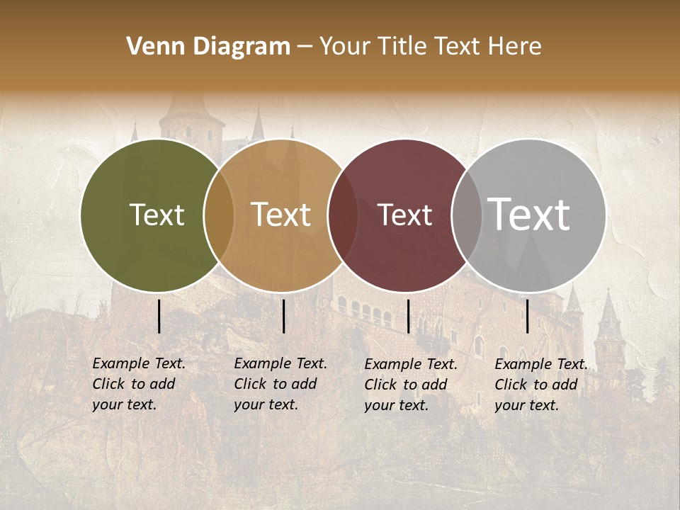 Majestic Palace Tower PowerPoint Template