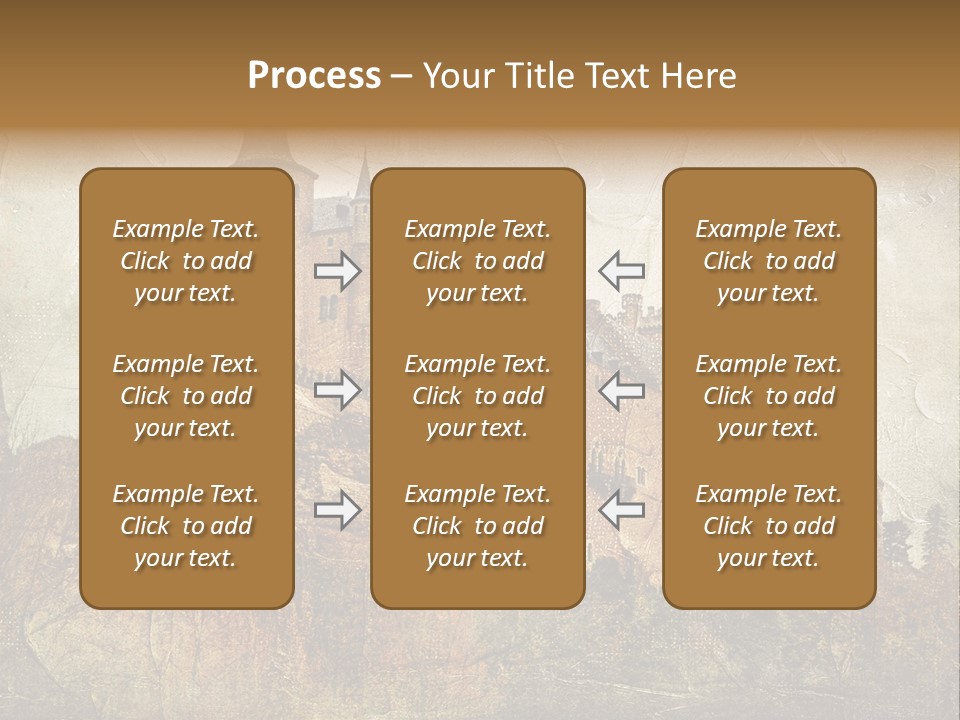 Majestic Palace Tower PowerPoint Template