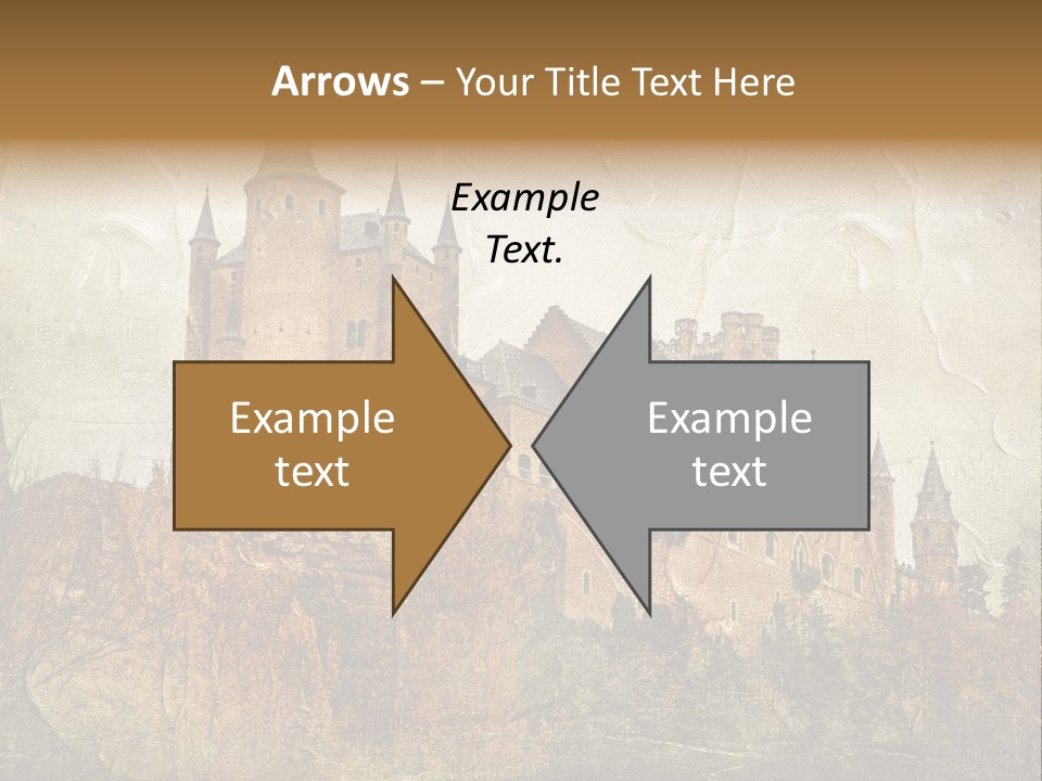 Majestic Palace Tower PowerPoint Template