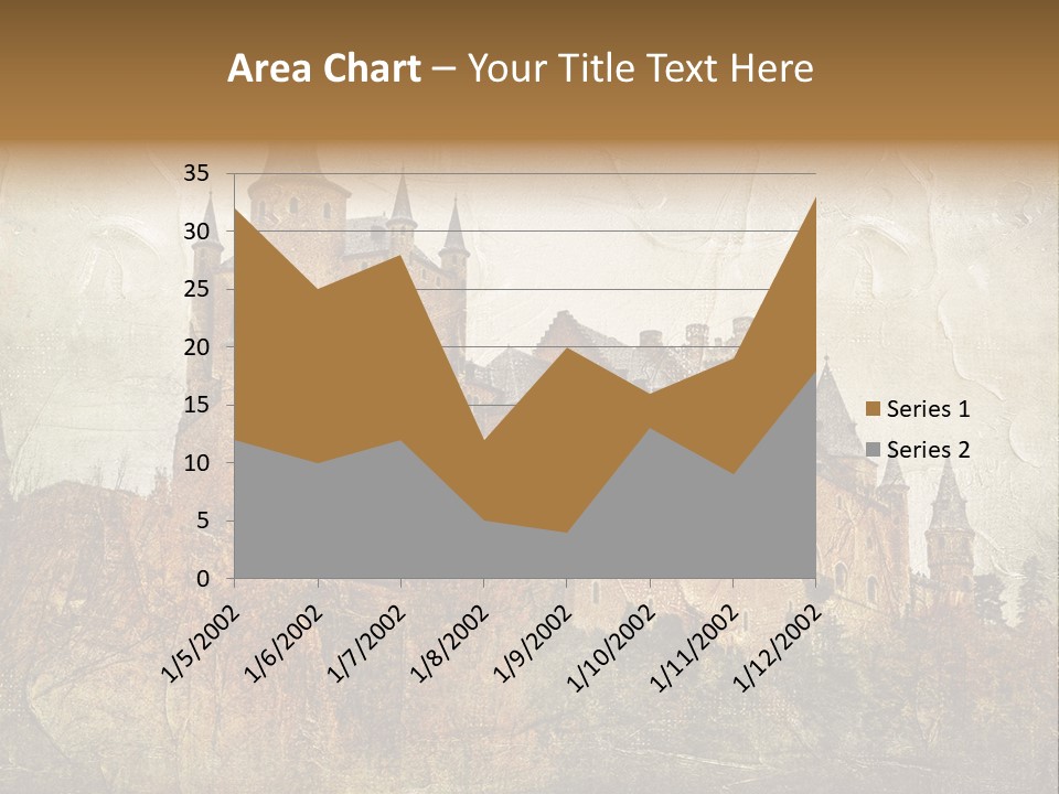 Majestic Palace Tower PowerPoint Template