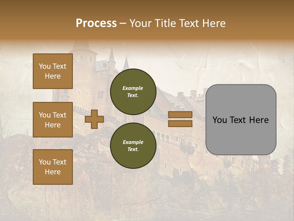 Majestic Palace Tower PowerPoint Template
