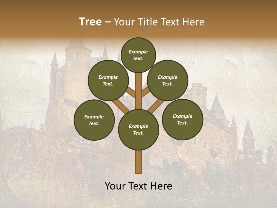 Majestic Palace Tower PowerPoint Template