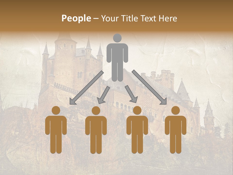 Majestic Palace Tower PowerPoint Template