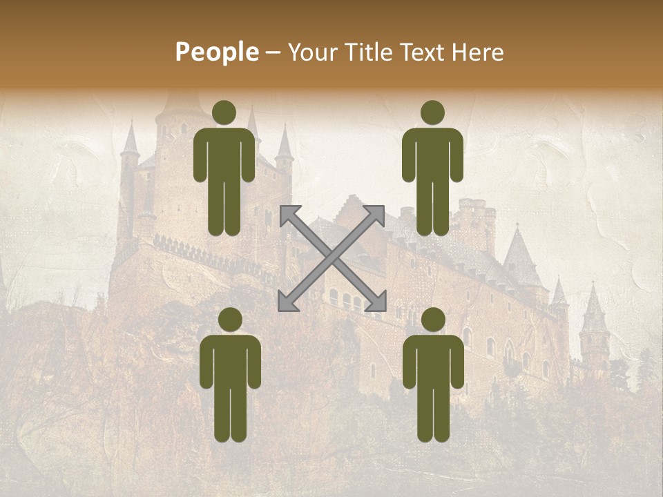 Majestic Palace Tower PowerPoint Template