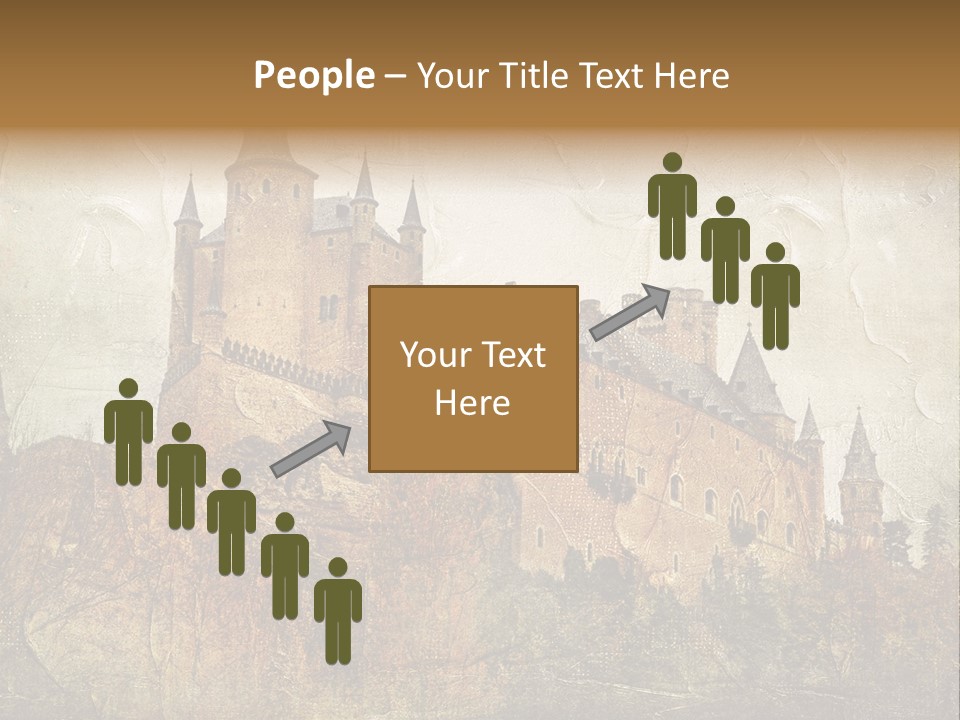 Majestic Palace Tower PowerPoint Template