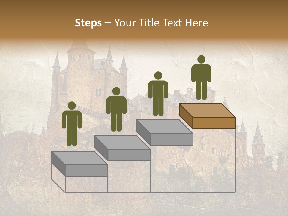 Majestic Palace Tower PowerPoint Template